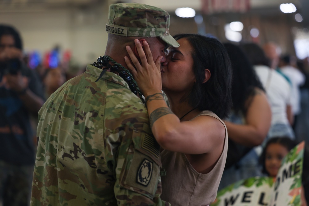 1-44 ADA Returns Home to Fort Hood After Successful