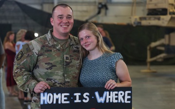 1-44 ADA Returns Home to Fort Hood After Successful