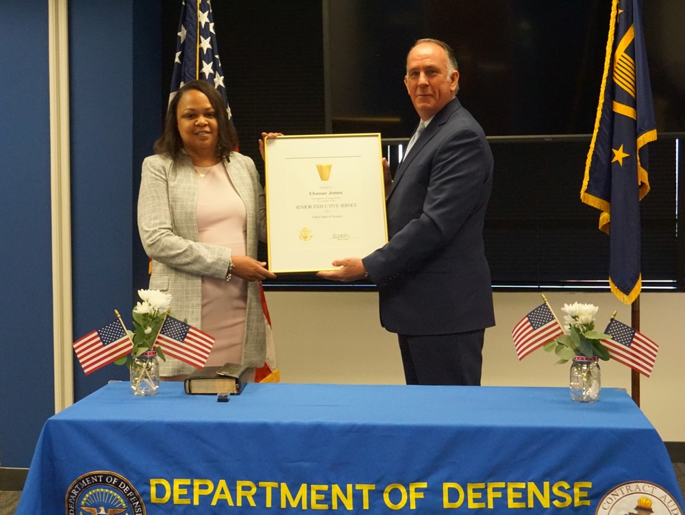 Ms. Chanae Jones inducted into the Senior Executive Service