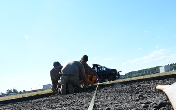 The 104th Fighter Wing Begins Construction Project with the 103rd Airlift Wing