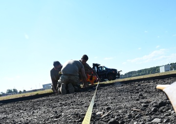 The 104th Fighter Wing Begins Construction Project with the 103rd Airlift Wing