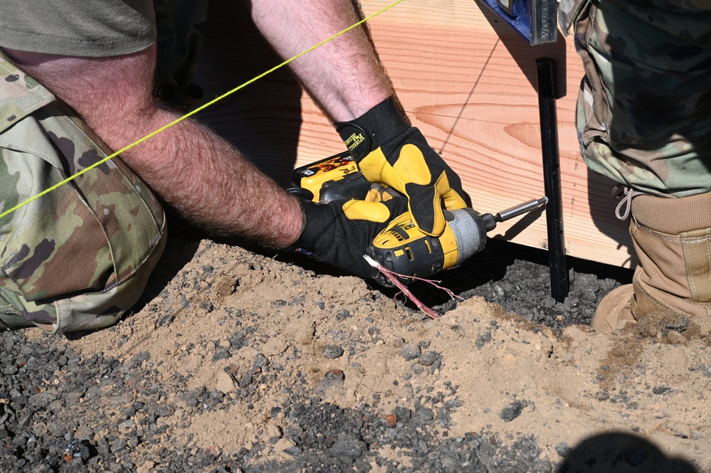 The 104th Fighter Wing Begins Construction Project with the 103rd Airlift Wing