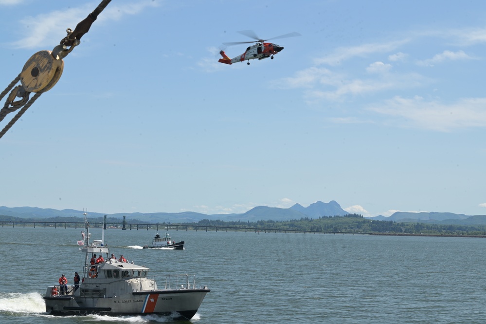 Coast Guard Cutter Eagle completes phase two training cycle