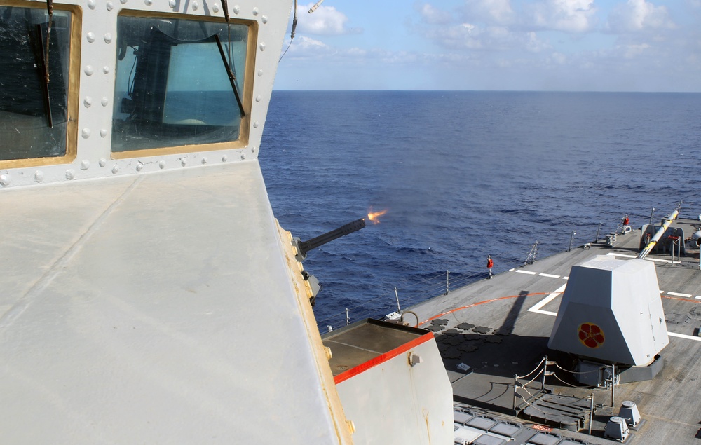 USS Roosevelt (DDG 80) Conducts Live-Fire Gunnery Exercise