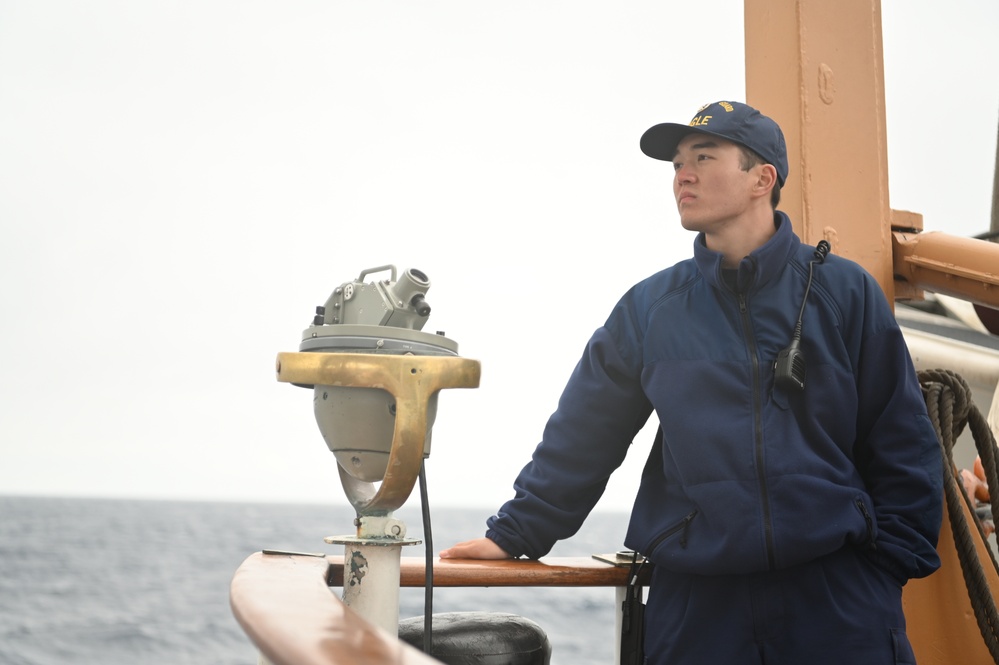 Coast Guard Cutter Eagle completes phase two training cycle