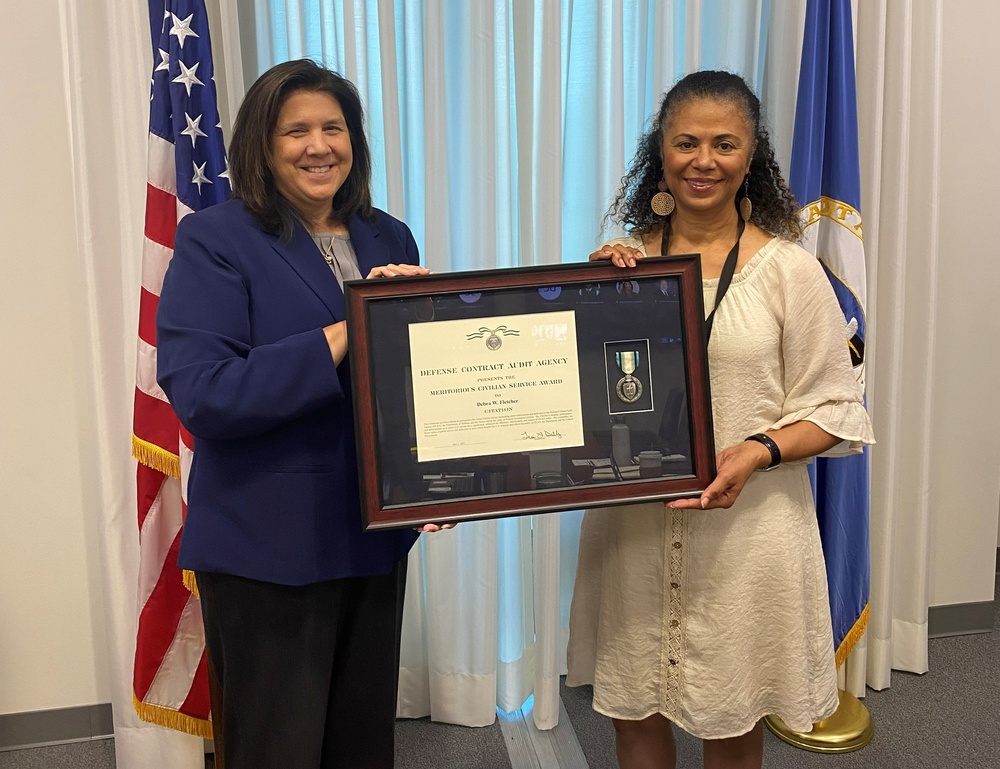 DCAA awarded Meritorious Civilian Service Awards
