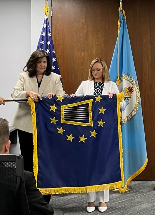 Ms. Elaine (Daisy) Bradley was inducted into the Senior Executive Service (SES) during a ceremony on August 2, 2023.