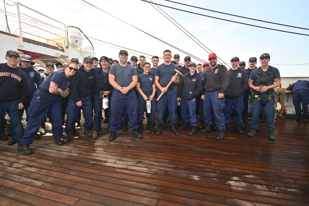 Coast Guard Cutter Eagle completes phase two training cycle
