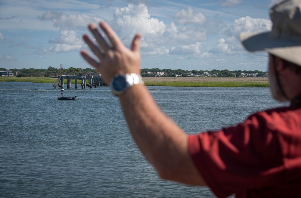 NIWC Atlantic Launches USV on First-Known Transatlantic Crossing