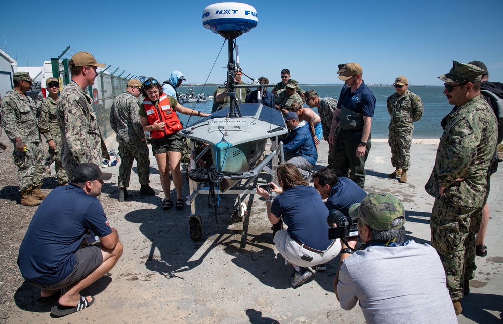 Success at Sea: NIWC Atlantic USV Completes First-Known Transatlantic Crossing