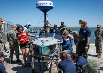 Success at Sea: NIWC Atlantic USV Completes Fastest Transatlantic Crossing