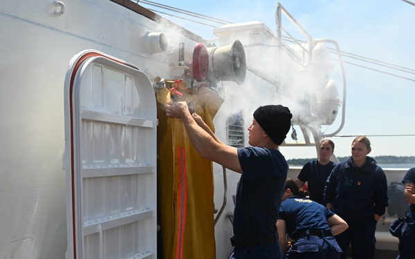 Coast Guard Cutter Eagle completes phase two training cycle