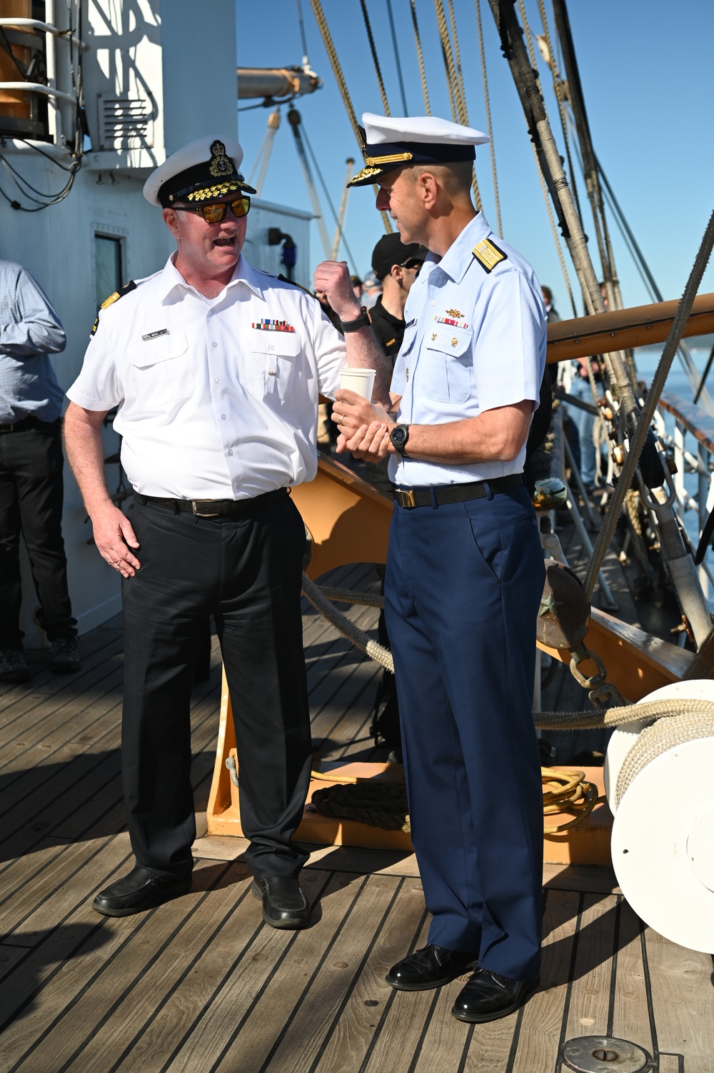 Coast Guard Cutter Eagle completes phase two training cycle