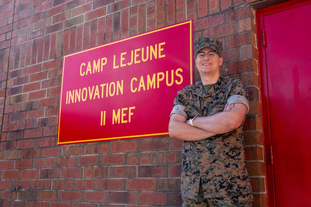 Cpl. Grant Morris Designs 3D-Printed Dust Cover During Additive Manufacturing Course