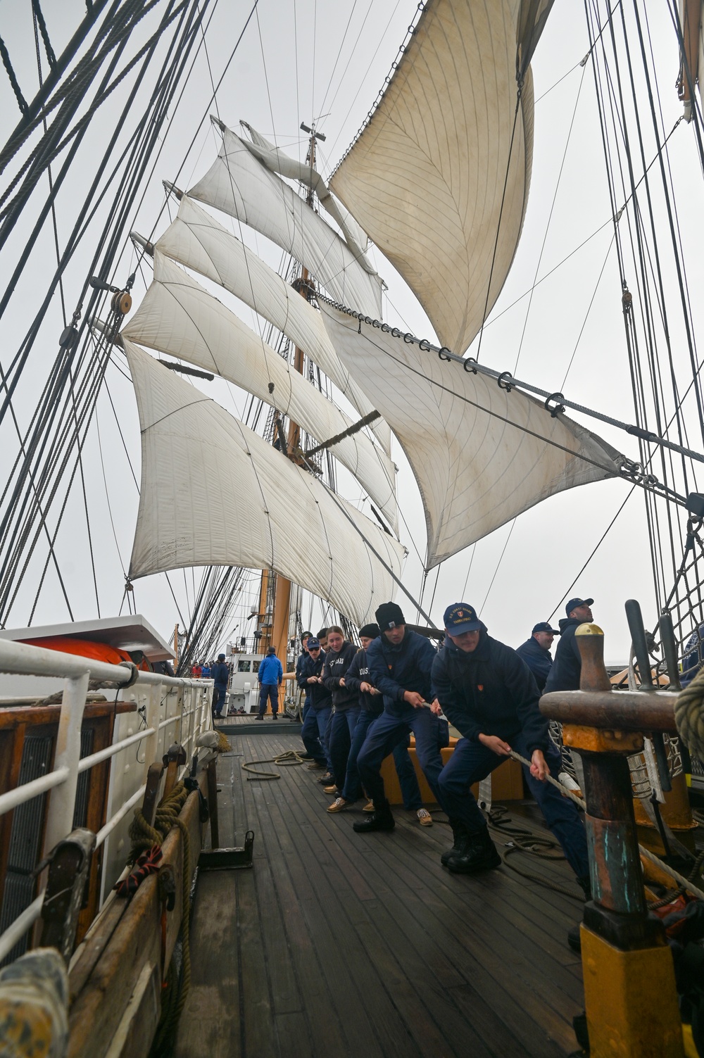 Coast Guard Cutter Eagle completes phase two training cycle
