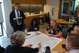 Workshop groups collaborate to integrate capability gaps into a comprehensive plan