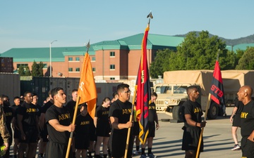 4th Special Troops Battalion Conducts Company Run