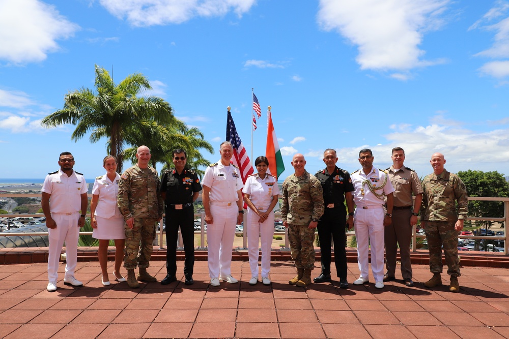 Tripler showcases military medical capabilities to India delegation