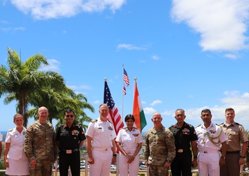 Tripler showcases military medical capabilities to India delegation