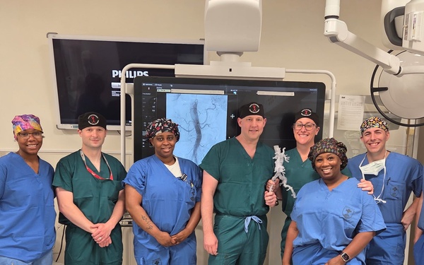 Walter Reed Performs First TAMBE Procedure, Expands Vascular Surgery Capabilities