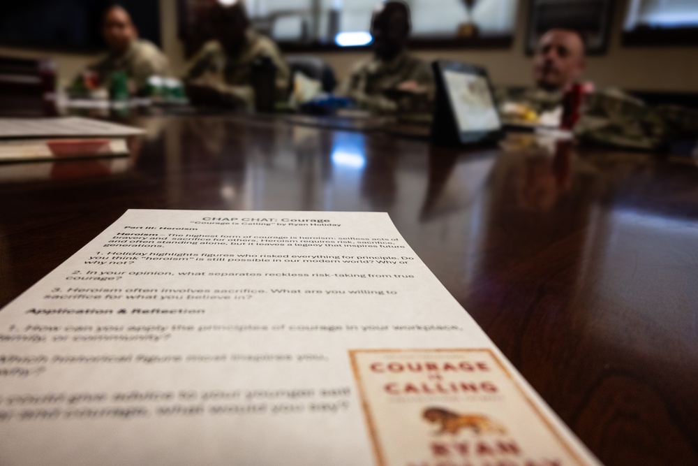 94th AAMDC Chaplain provides mental and physical sustenance to Soldiers