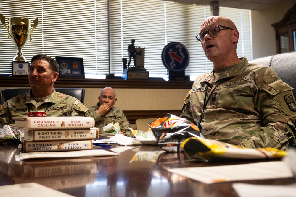 94th AAMDC Chaplain provides mental and physical sustenance to Soldiers