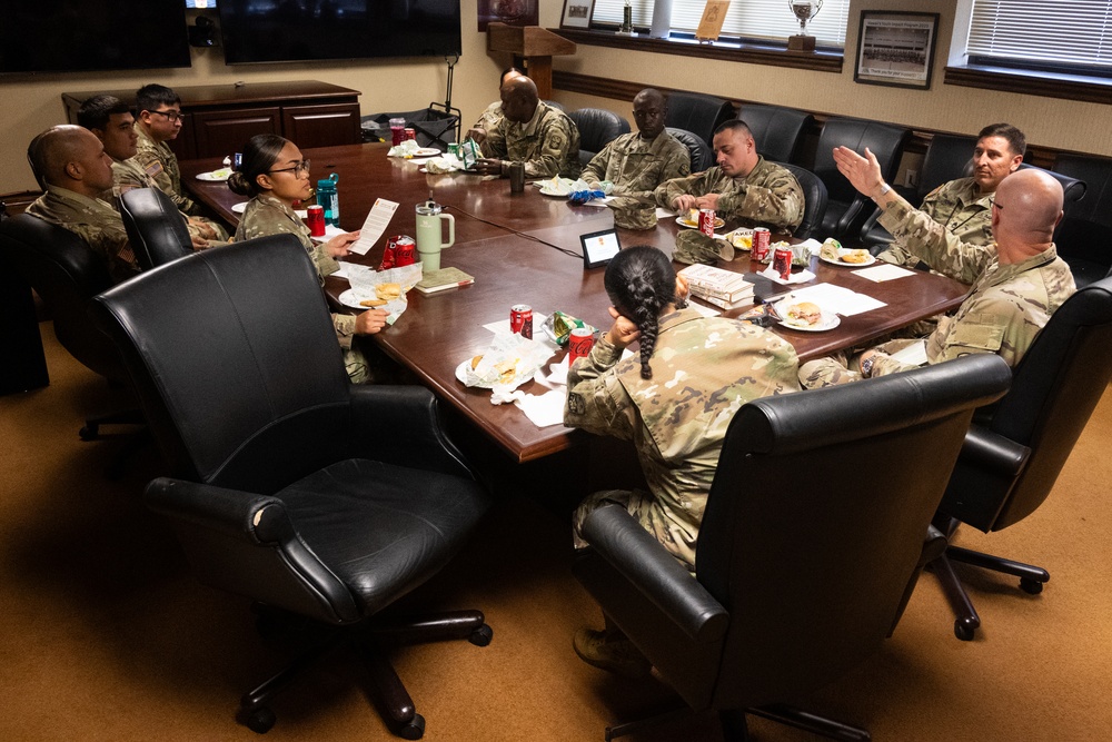94th AAMDC Chaplain provides mental and physical sustenance to Soldiers