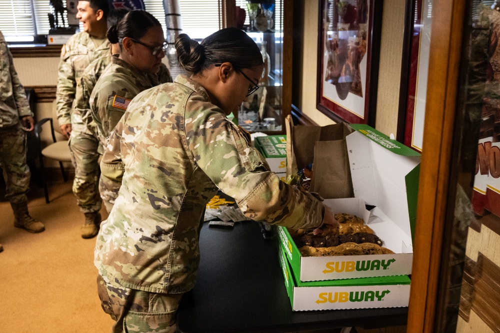 94th AAMDC Chaplain provides mental and physical sustenance to Soldiers