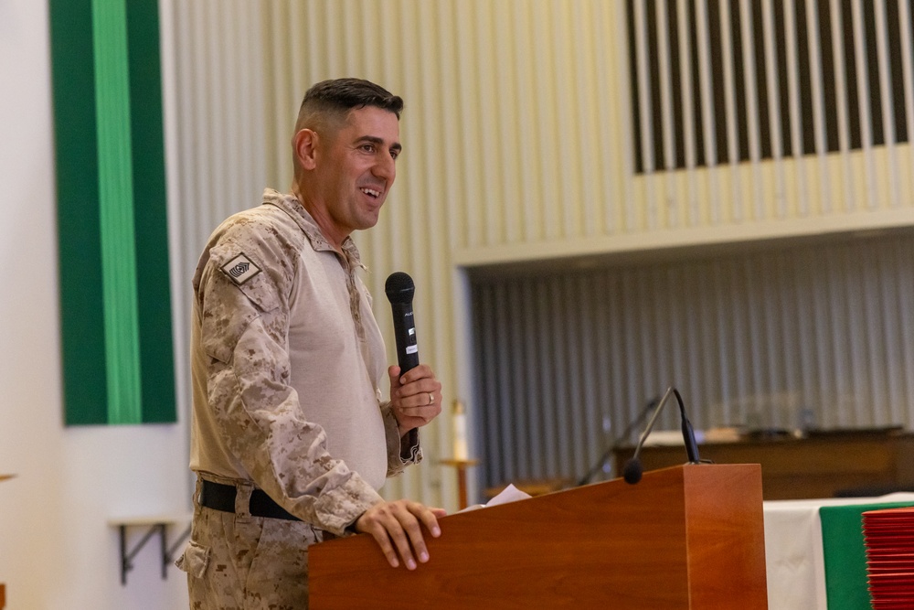 JTF-SB Marines conduct a Corporals Course graduation