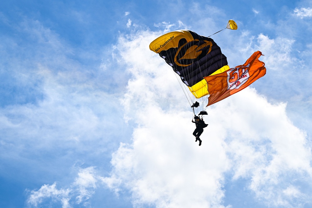 SOCOM Para-Commandos open Tampa Bay Buccaneers first home game of 50th season