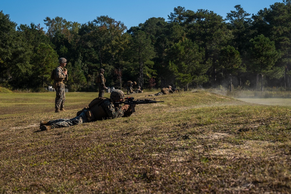 UNITAS 2025 | Combat Logistics Battalion 22 conduct a live-fire range alongside Peruvian Forces