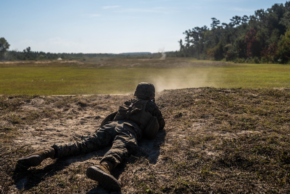 UNITAS 2025 | Combat Logistics Battalion 22 conduct a live-fire range alongside Peruvian Forces