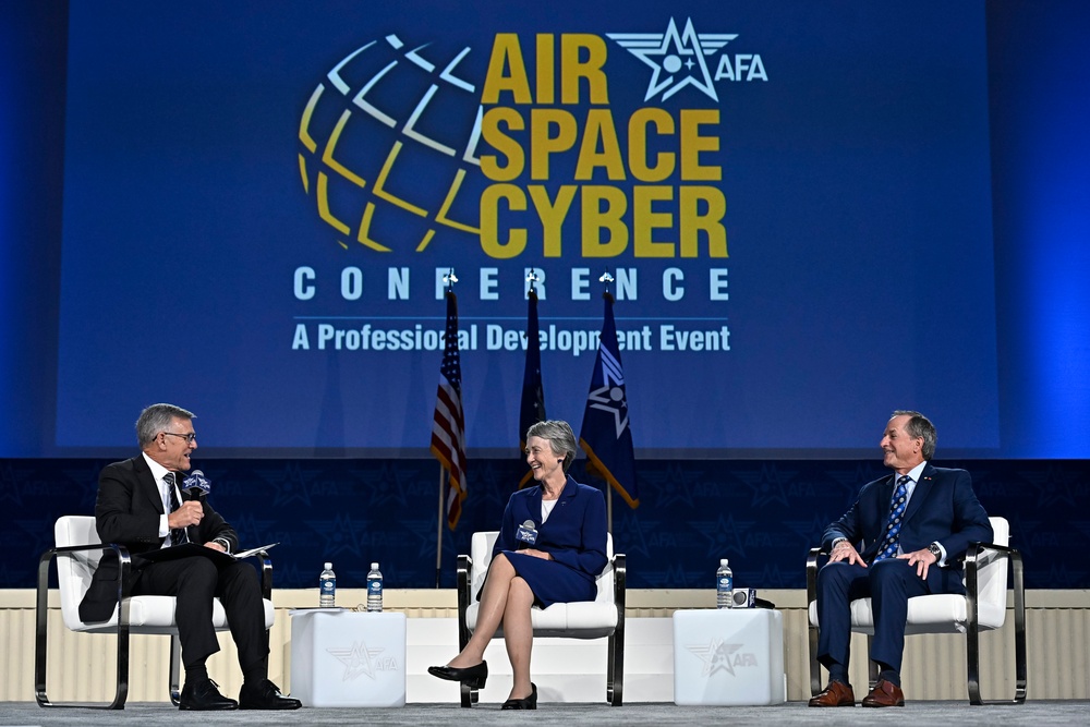 Former SecAF Wilson, retired Gen. Goldfein panel discussion