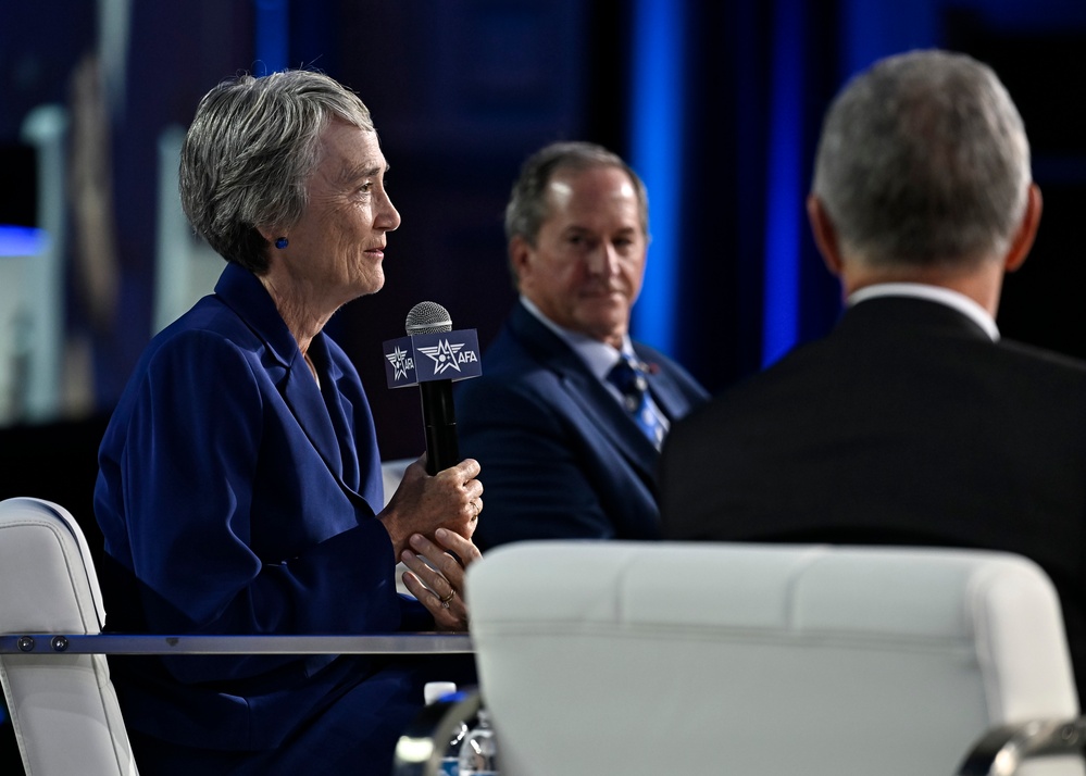 Former SecAF Wilson, retired Gen. Goldfein panel discussion