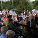 Attendees gather for Wall of Remembrance Ceremony in Solon, Iowa