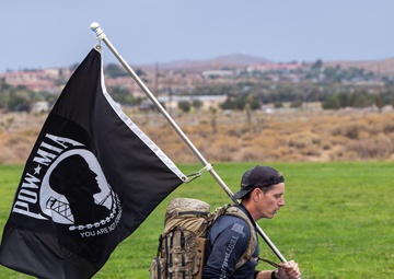 Edwards AFB POW/MIA ruck march