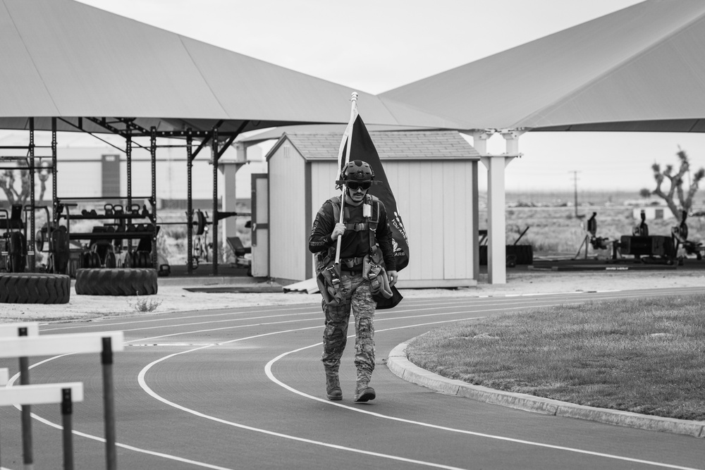 Edwards AFB POW/MIA ruck march