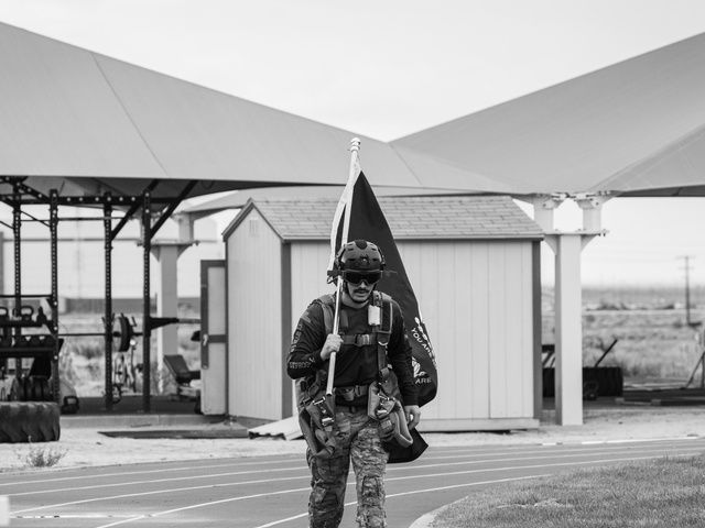 Edwards AFB POW/MIA ruck march
