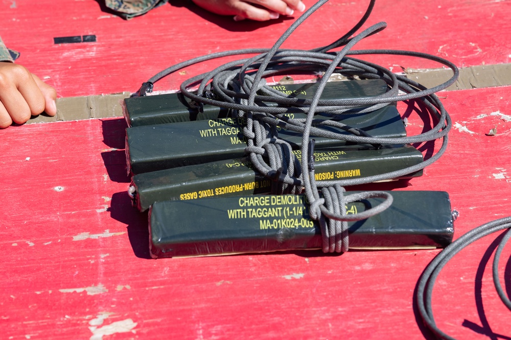 UNITAS 2025 | Combat Logistics Battalion 22 Hosts Demolition Range for Spanish and Peruvian Forces