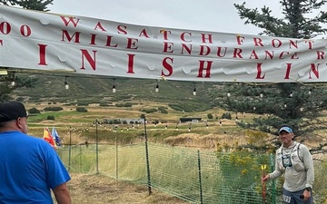 At the finish