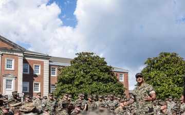 2nd Marine Division Wins MCCS 250th Ball Donation