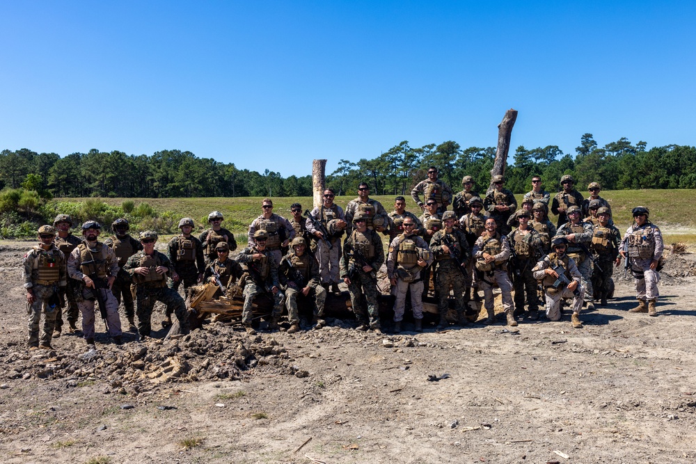 UNITAS 2025 | Combat Logistics Battalion 22 Hosts Demolition Range for Spanish and Peruvian Forces