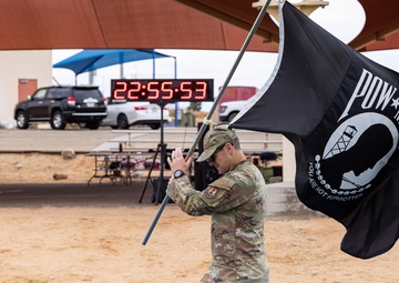 Edwards AFB conducts POW/MIA ruck march