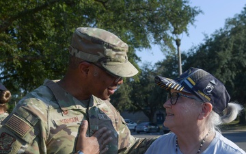Keesler pays tribute to POW/MIA with retreat ceremony