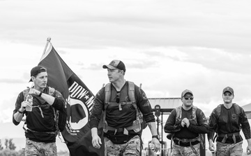 Edwards AFB conducts POW/MIA ruck march