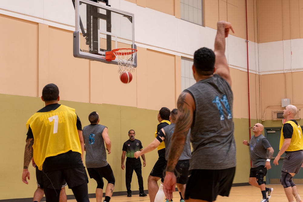 PRANG basketball team competes in Armed Forces Commander's Cup