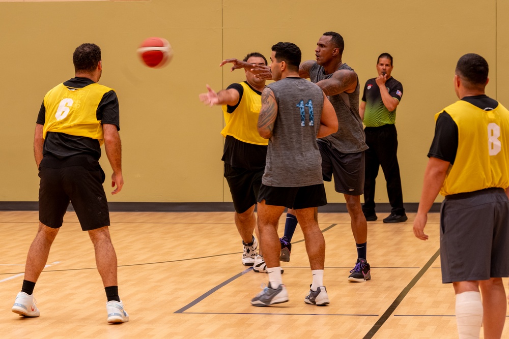 PRANG basketball team competes in Armed Forces Commander's Cup