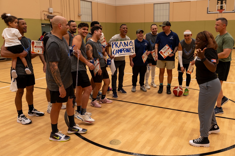 PRANG basketball team competes in Armed Forces Commander's Cup