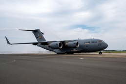 The 145th AW welcomes home Airmen after first C-17 deployment