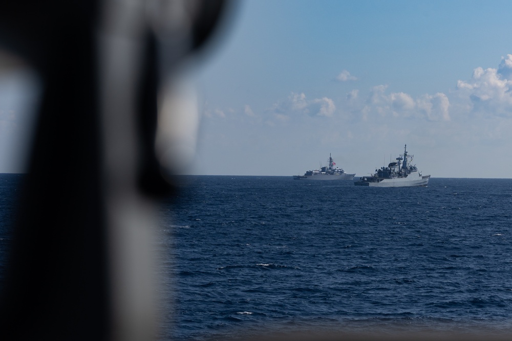 USS Cooperstown Participates in International Maneuvering Exercise with Partner Nations During UNITAS 2025